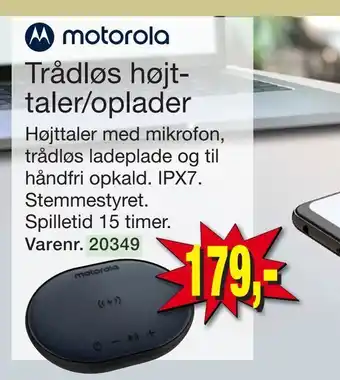 Harald Nyborg Trådløs højt taler/oplader tilbud