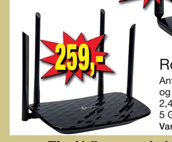 Harald Nyborg Router archer c6 tilbud