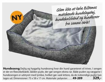 Biltema Hundeseng tilbud