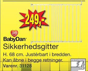 Harald Nyborg Sikkerhedsgitter tilbud