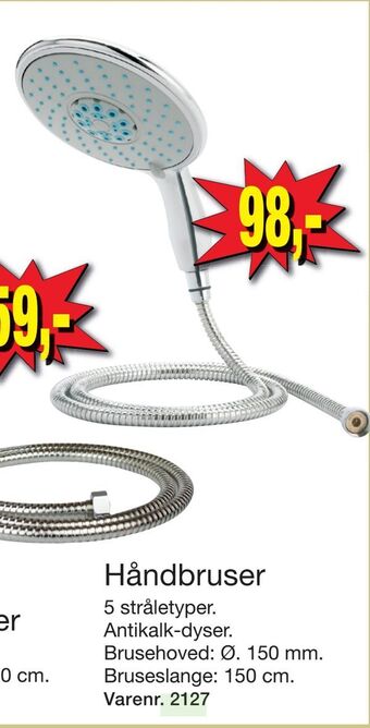 Harald Nyborg Håndbruser tilbud