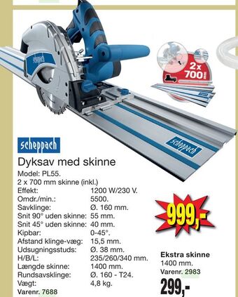 Harald Nyborg Dyksav med skinne tilbud