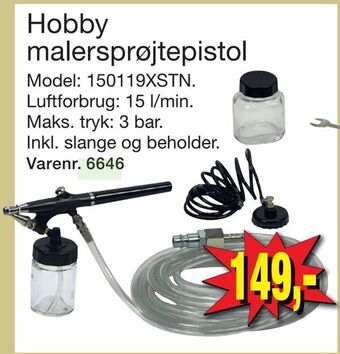 Harald Nyborg Hobby malersprøjtepistol tilbud