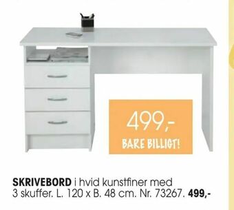 Daells Bolighus Skrivebord tilbud