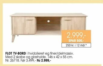 Daells Bolighus Flot tv-bord tilbud