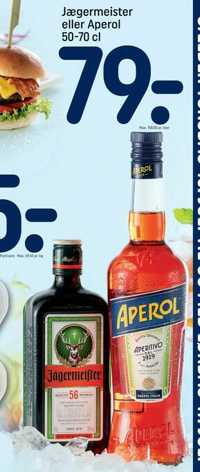 Jægermeister eller Aperol