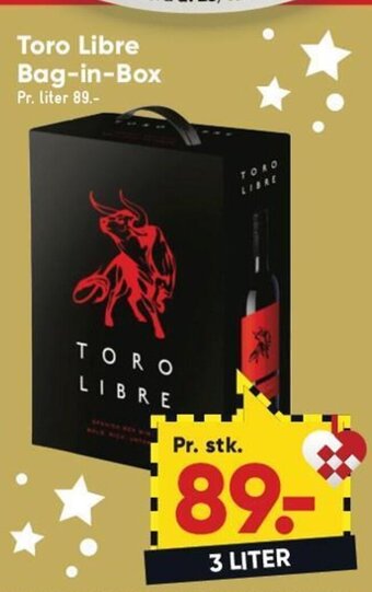 Toro Libre Bag-In-Box