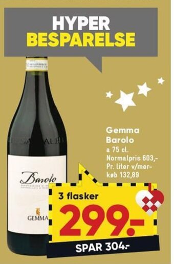 Bilka Gemma Barolo tilbud