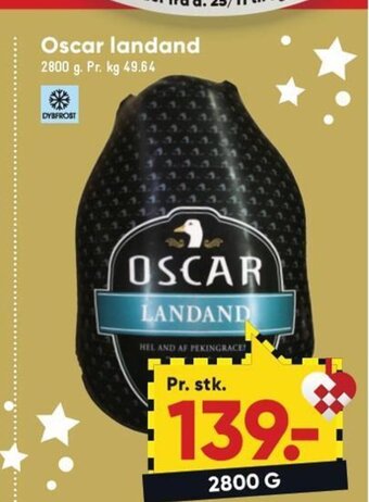 Bilka Oscar Landand tilbud