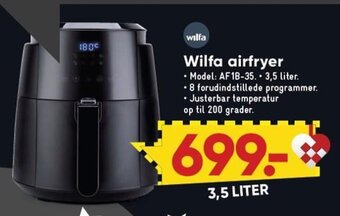 Bilka Wilfa Airfryer tilbud