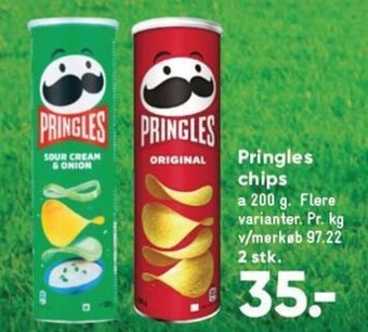 Bilka Pringles Chips tilbud