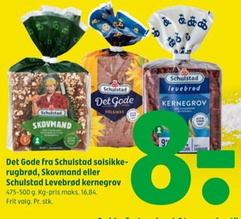 Coop 365 Det gode rugbrød-skiver tilbud