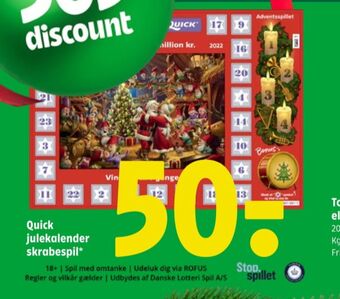Coop 365 Danske spil skrabelod tilbud