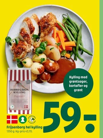 Coop 365 Frijsenborg kylling tilbud
