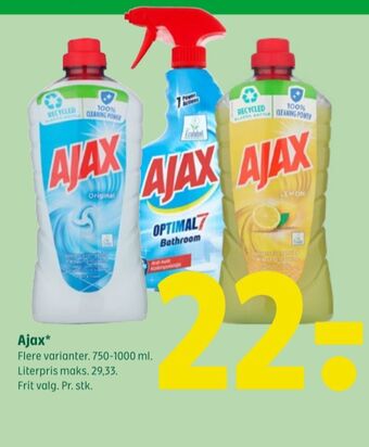 Coop 365 Ajax rengøring - universal tilbud