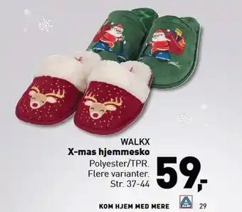 X-mas hjemmesko