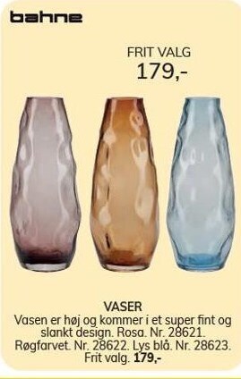 Daells Bolighus Vaser tilbud