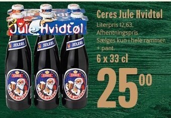 Min Købmand Ceres jule hvidtøl tilbud