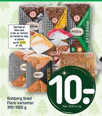 REMA 1000 Kohberg brød tilbud