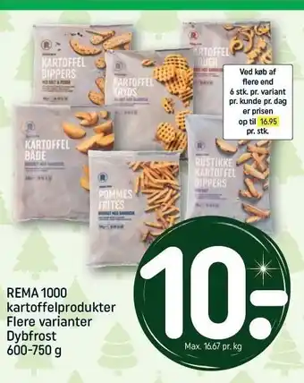 Kartoffelprodukter