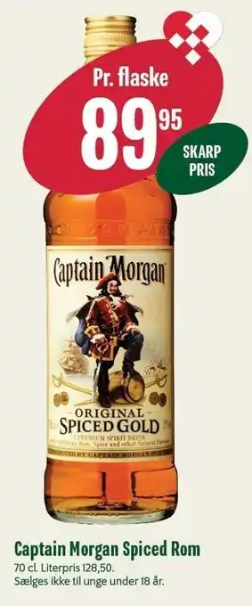 Captain morgan spiced rom
