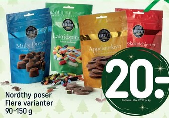 REMA 1000 Nordthy poser tilbud