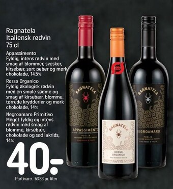 REMA 1000 Ragnatela tilbud