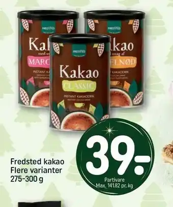 REMA 1000 Fredsted kakao tilbud