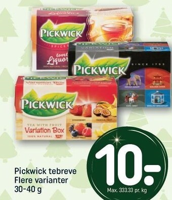Pickwick tebreve
