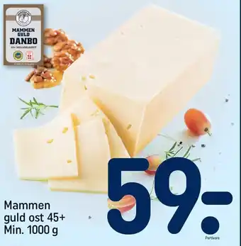 Mammen guld ost 45+