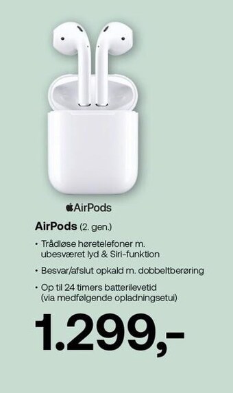 YouSee Airpods tilbud