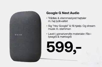 Google g nest audio