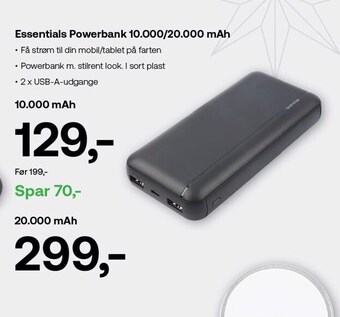 Essentials powerbank