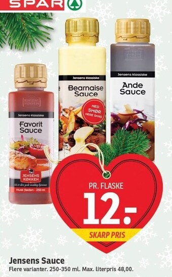 SPAR Jensens sauce tilbud