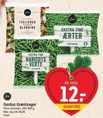 SPAR Grøntsager tilbud