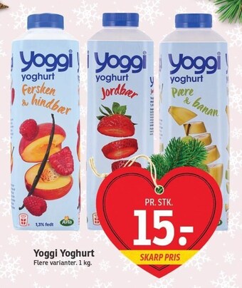 SPAR Yoggi yoghurt tilbud
