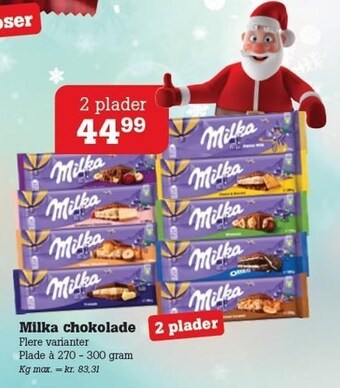 Poetzsch Padborg Milka chokolade tilbud