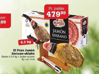 El pozo jamon serrano skinke