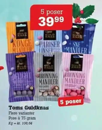 Poetzsch Padborg Toms guldknas tilbud