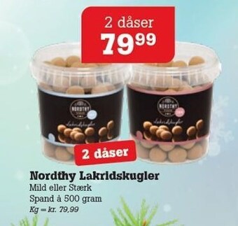 Poetzsch Padborg Nordthy lakridskugler tilbud