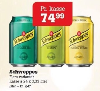 Poetzsch Padborg Schweppes tilbud