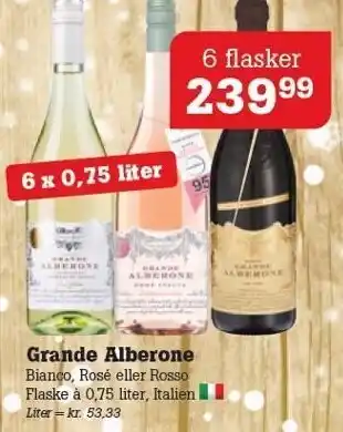 Poetzsch Padborg Grande alberone - 6 fl. tilbud