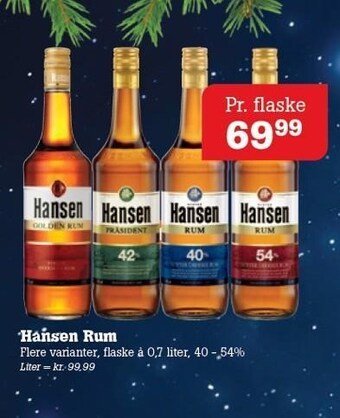 Hansen rum