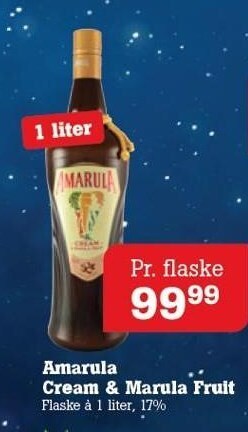 Poetzsch Padborg Amarula cream & marula fruit tilbud