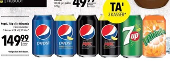 Citti Pepsi, 7up el. miranda tilbud