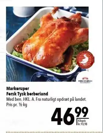 Fersk tysk berberiand