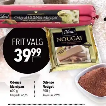 Citti Odense marcipan el. nougat tilbud