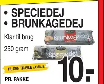 Speciedej • brunkagedej