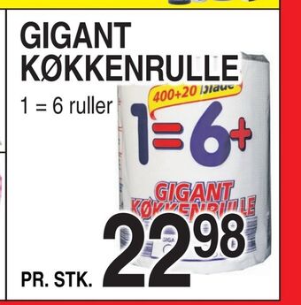 ABC Lavpris Gigant køkkenrulle tilbud