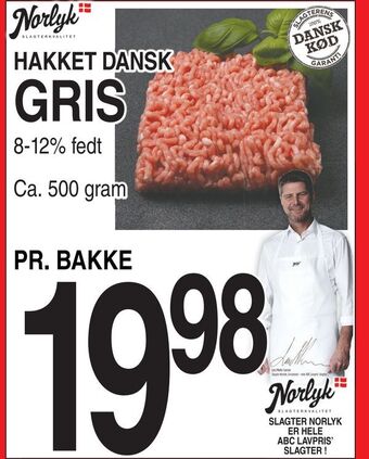 ABC Lavpris Hakket dansk gris tilbud